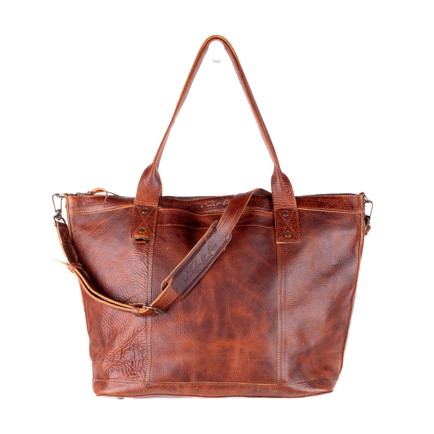 PERFECT OVERNIGHTER - FULL LEATHER - HONEY