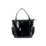 ALI'S STASH - MTPB - FULL LEATHER - PATENT BLACK - NO. A-10069