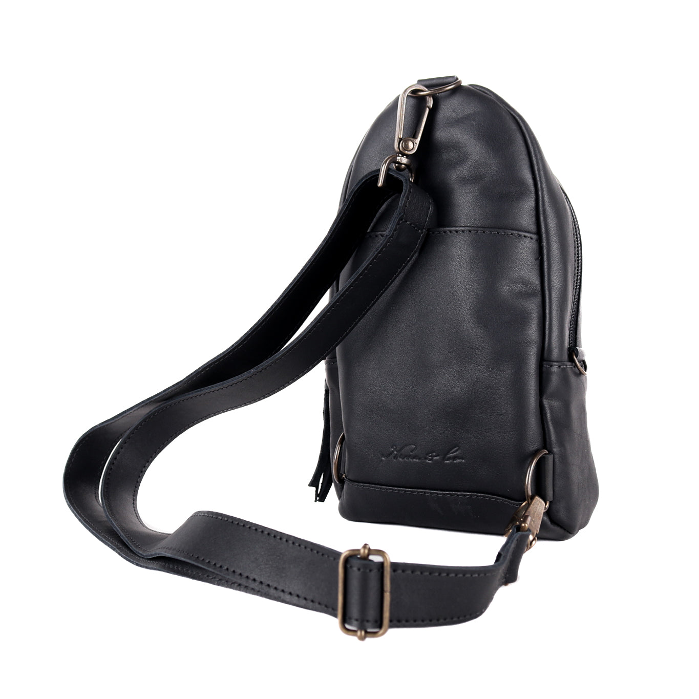 SMALL 2.0 CROSSBODY SLING - H&S PANEL - BLACK - NO. 12822