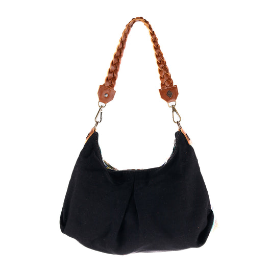 EXPEDITION BAG - SMALL - OOAK HUIPIL - CAFE - NO. 11494