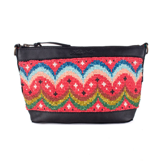 PERFECT NENITA - H&S BEADED PANEL - JAVANA - BLACK