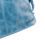 SMALL 2.0 CROSSBODY SLING - FULL LEATHER - CERULEAN