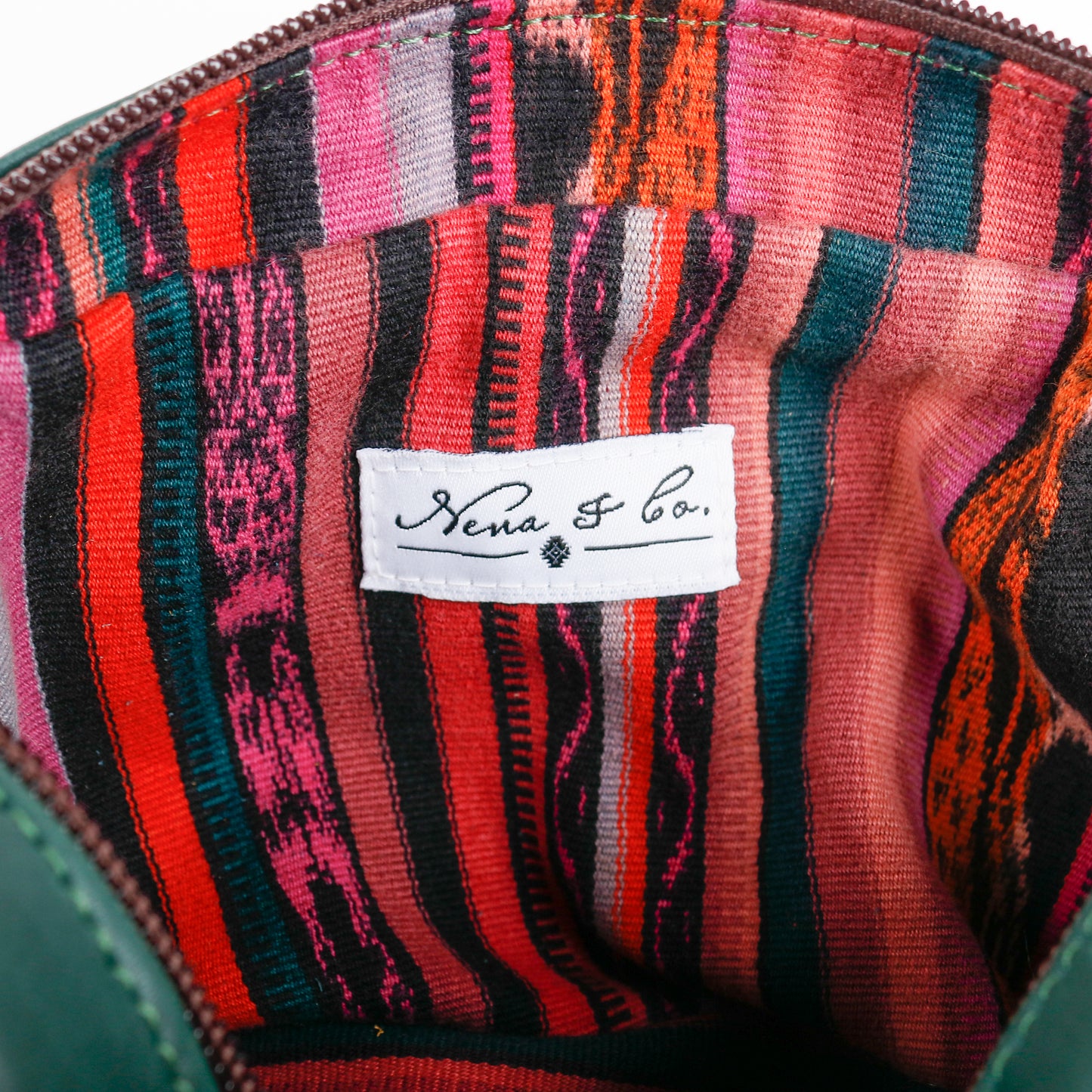 WANDER CROSSBODY BAG + STRAP SET - NENA STUDIO - FULL LEATHER IN GREEN