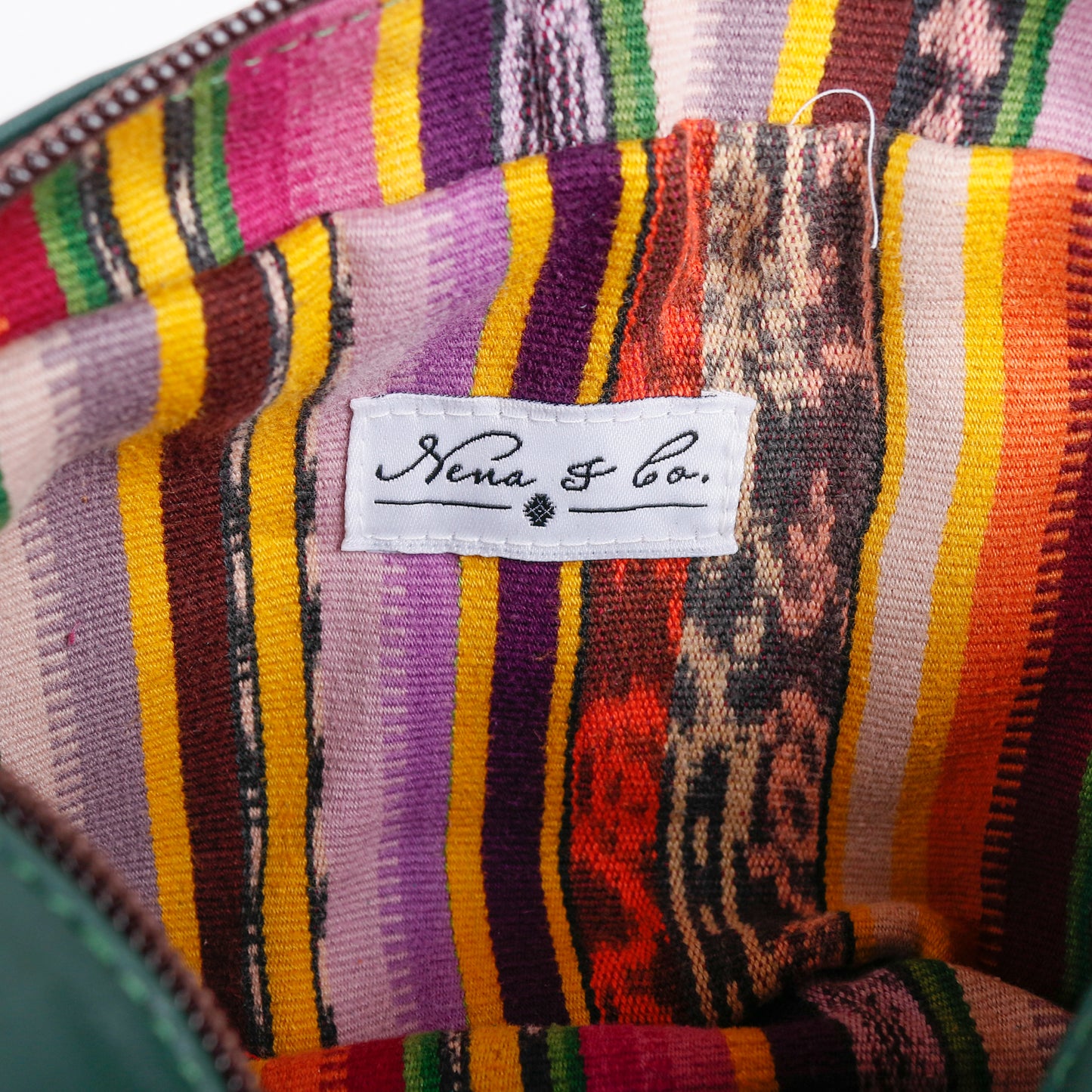 WANDER CROSSBODY BAG + STRAP SET - NENA STUDIO - FULL LEATHER IN GREEN