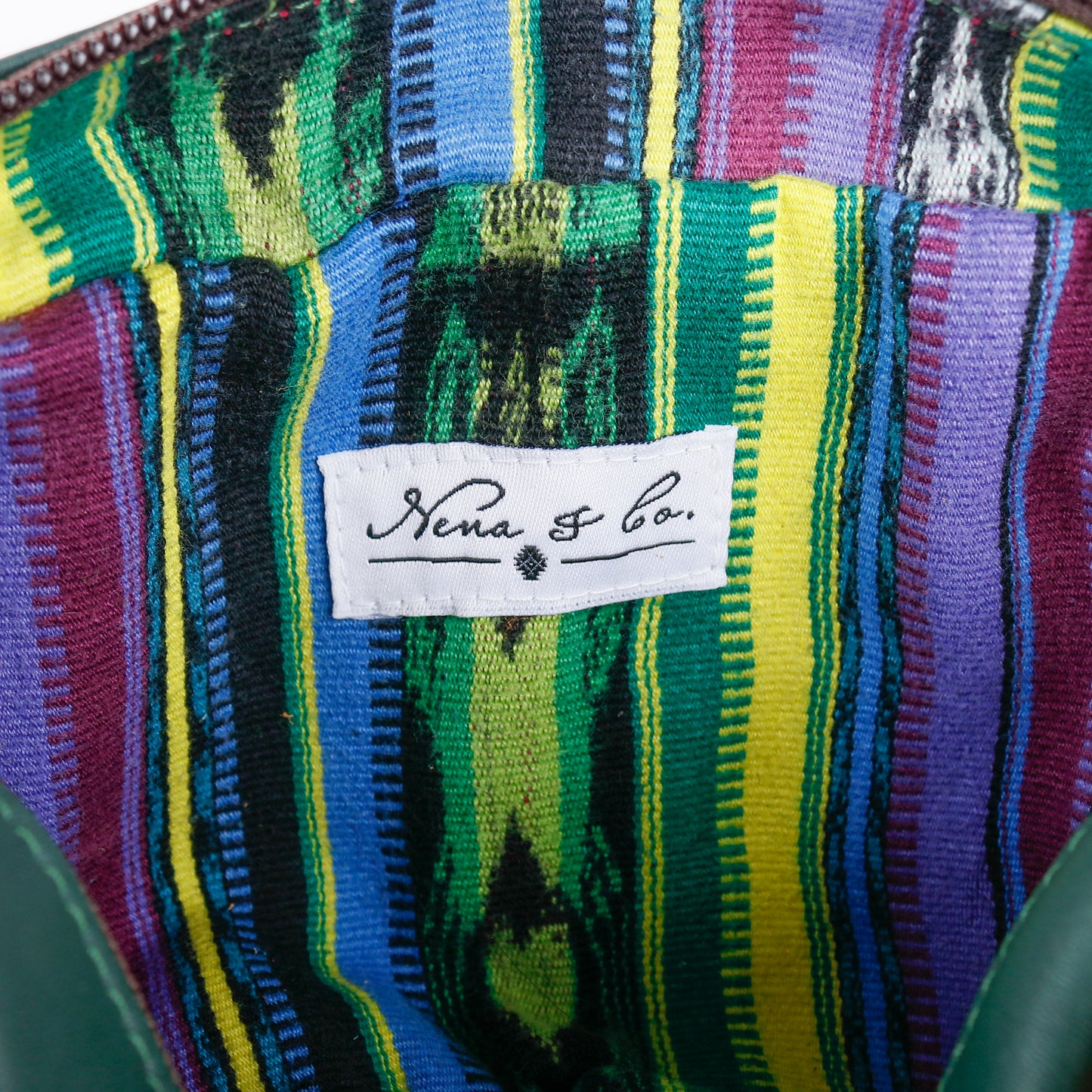 WANDER CROSSBODY BAG + STRAP SET - NENA STUDIO - FULL LEATHER IN GREEN