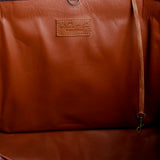 THE PERFECT TRAVEL TOTE - CORTE - CAFE - NO. 16366