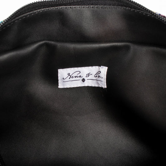 LARGE WANDER CROSSBODY BAG + STRAP SET - CORTE - BLACK - NO. 16795