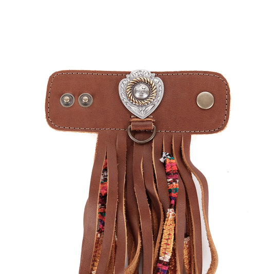 LAYERED TASSEL SET - ROPE SHIELD - CAFE