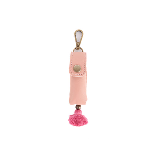 LIPSTICK CHARM - BREAST CANCER AWARENESS CAPSULE - ROSE PINK