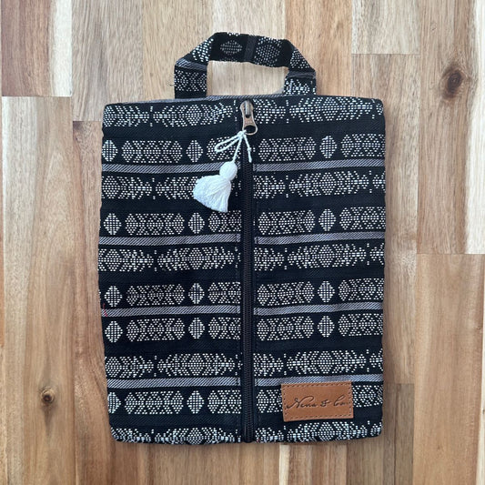 TRAVEL ORGANIZER - BLACK & WHITE CORTE - CAFE