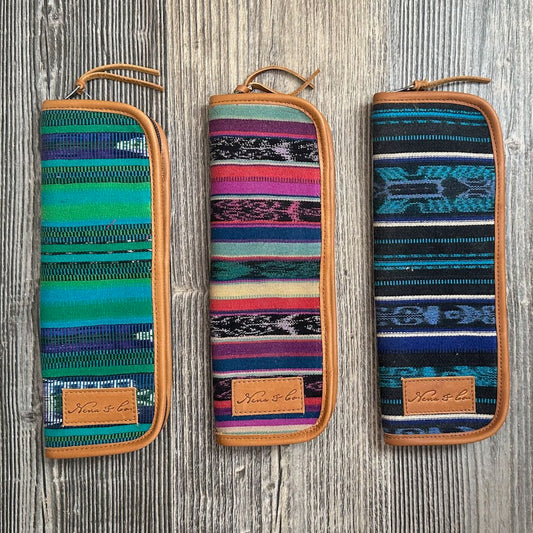 CONVERTIBLE COSMETIC BRUSH CASE - CORTE - BRANDIE