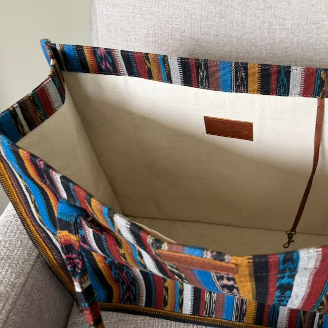 ALI'S STASH - PERFECT TRAVEL TOTE - CORTE - CAFE - NO. A-10024