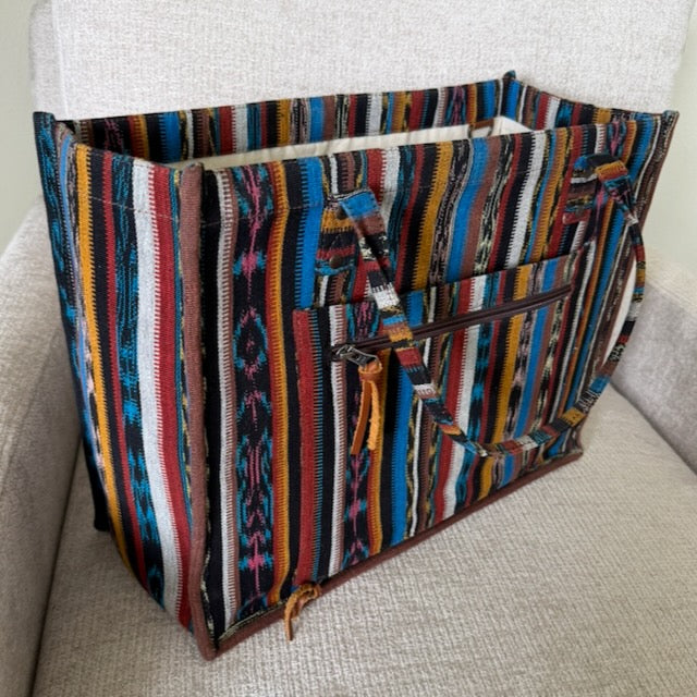 ALI'S STASH - PERFECT TRAVEL TOTE - CORTE - CAFE - NO. A-10024