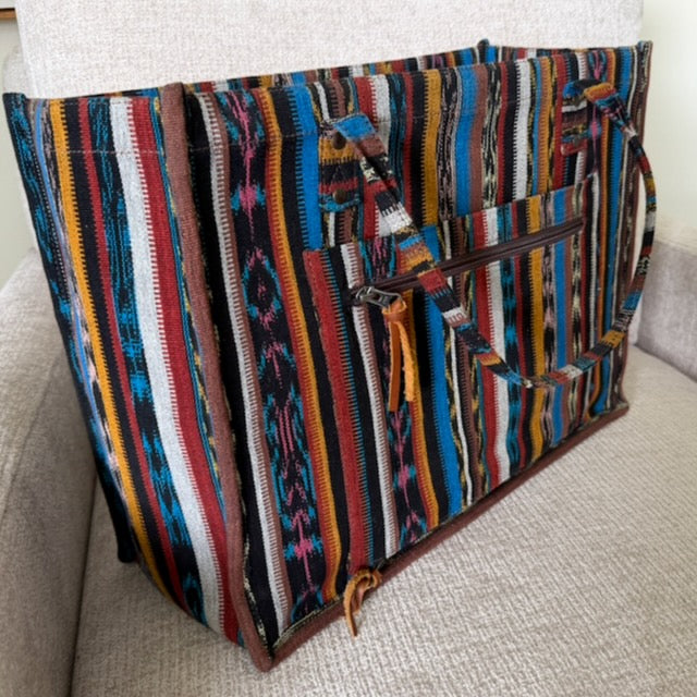 ALI'S STASH - PERFECT TRAVEL TOTE - CORTE - CAFE - NO. A-10024
