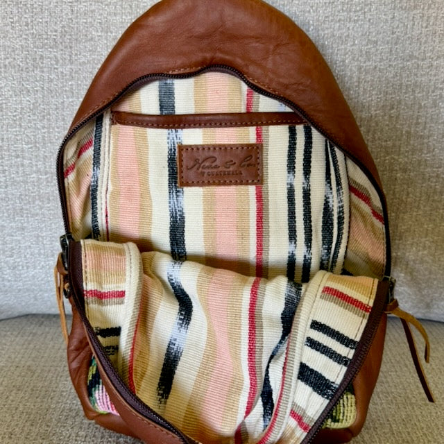 ALI'S STASH - CROSSBODY SLING 2.0 - OOAK - CAFE - NO. A-10031