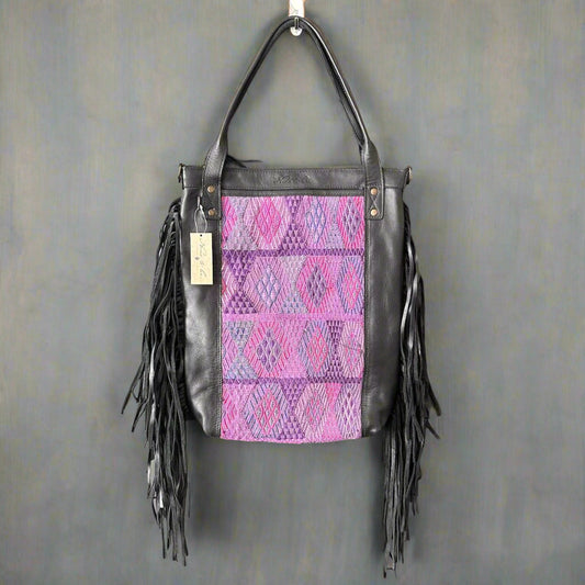 PERFECT FRINGE TOTE - CORTE - BLACK - NO. 24162