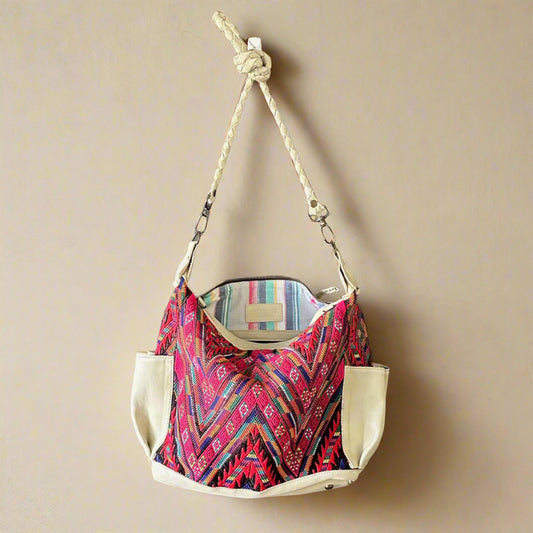 BEATRIZ MCDB + EVERYTHING CLUTCH SET - OOAK HUIPIL - BONE - 24185