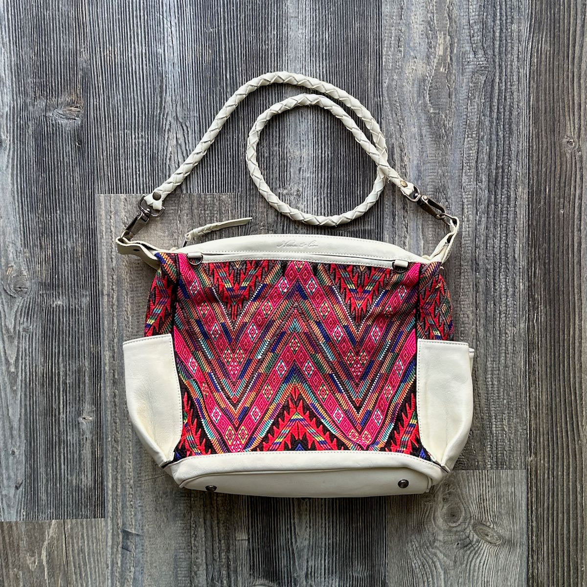 BEATRIZ MCDB + EVERYTHING CLUTCH SET - OOAK HUIPIL - BONE - 24185