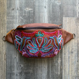 ALI'S STASH - EL DON MANNY - EMBROIDERED LEATHER - CAFE - NO. A-10020