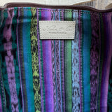 ALI'S STASH - BOHO SADDLE BAG - EMBROIDERED LEATHER - BONE - NO. A-10033