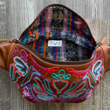 ALI'S STASH - EL DON MANNY - EMBROIDERED LEATHER - CAFE - NO. A-10020