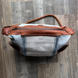ALI'S STASH - BEATRIZ MCDB - UPCYCLED DENIM - CAFE - NO. A-10039