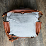 ALI'S STASH - BEATRIZ MCDB - UPCYCLED DENIM - CAFE - NO. A-10039