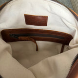 ALI'S STASH - BEATRIZ MCDB - UPCYCLED DENIM - CAFE - NO. A-10039