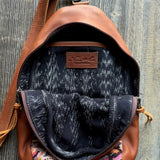 ALI'S STASH - CROSSBODY SLING 2.0 - OOAK - CAFE - NO. A-10108