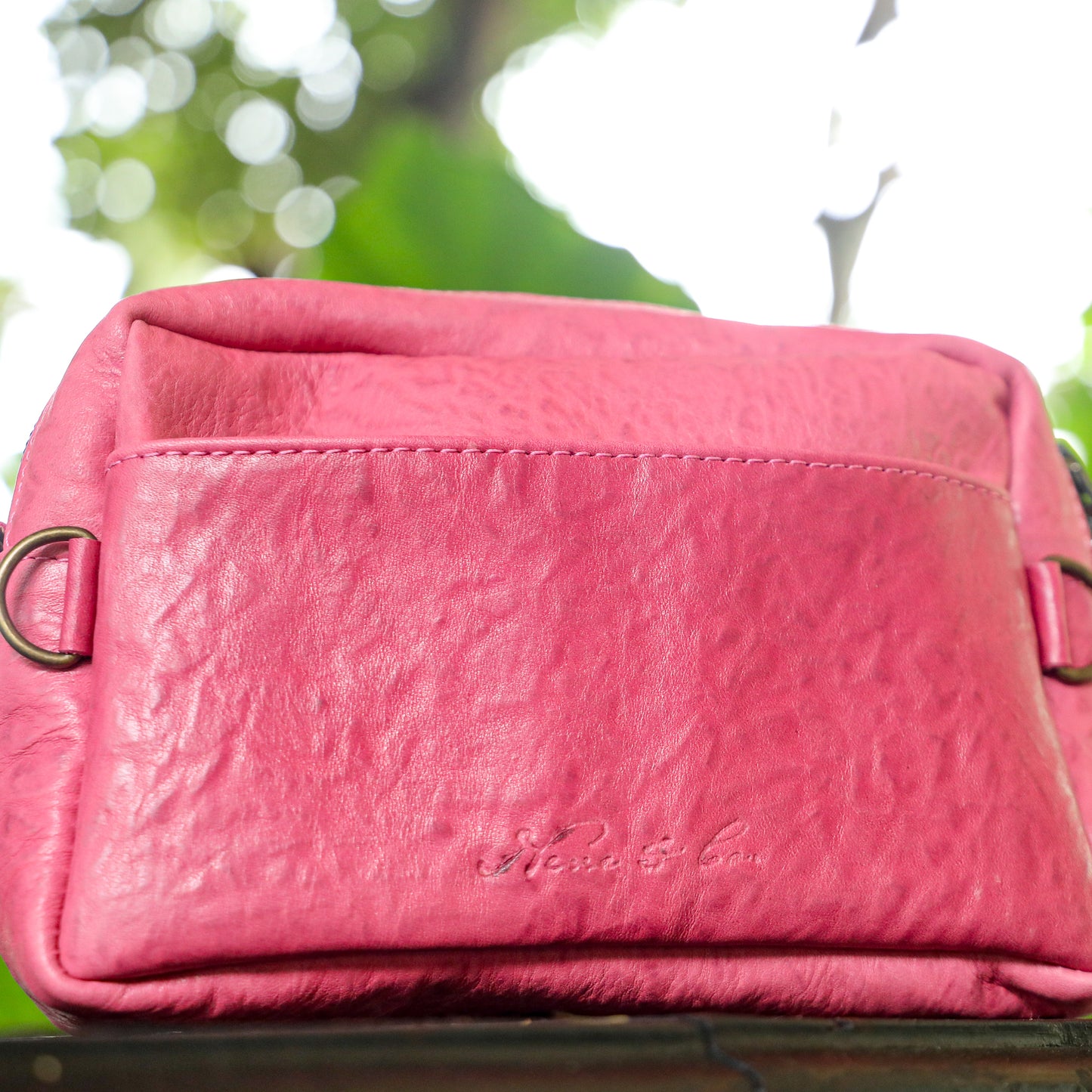 ♡ WANDER CROSSBODY BAG + STRAP SET - HEART JADE ♡ - OOAK HUIPIL - JAZZY - NO. 19481