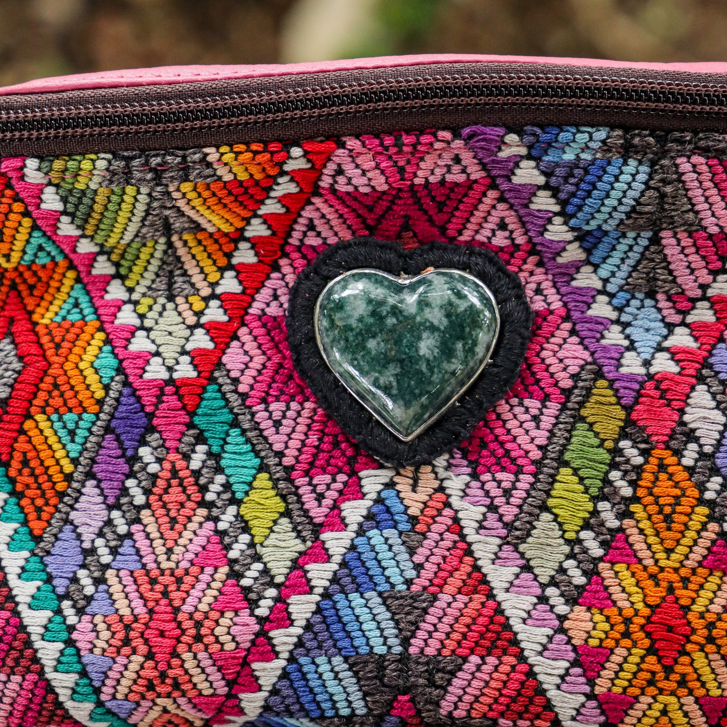 ♡ EL DON MANNY PACK - HEART JADE ♡ - OOAK HUIPIL - JAZZY - NO. 19486