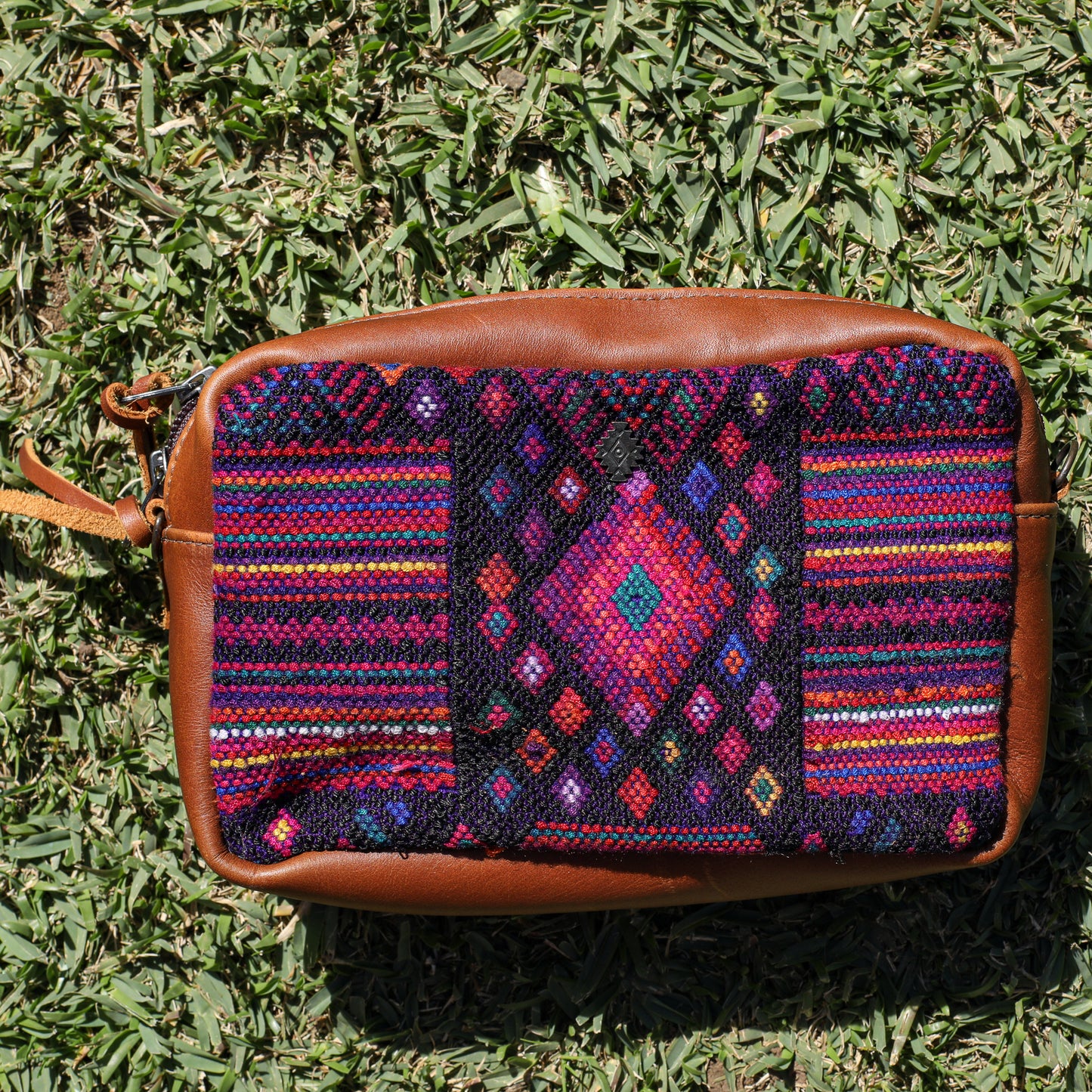 WANDER CROSSBODY SET - OOAK HUIPIL - CAFE - NO. 19623