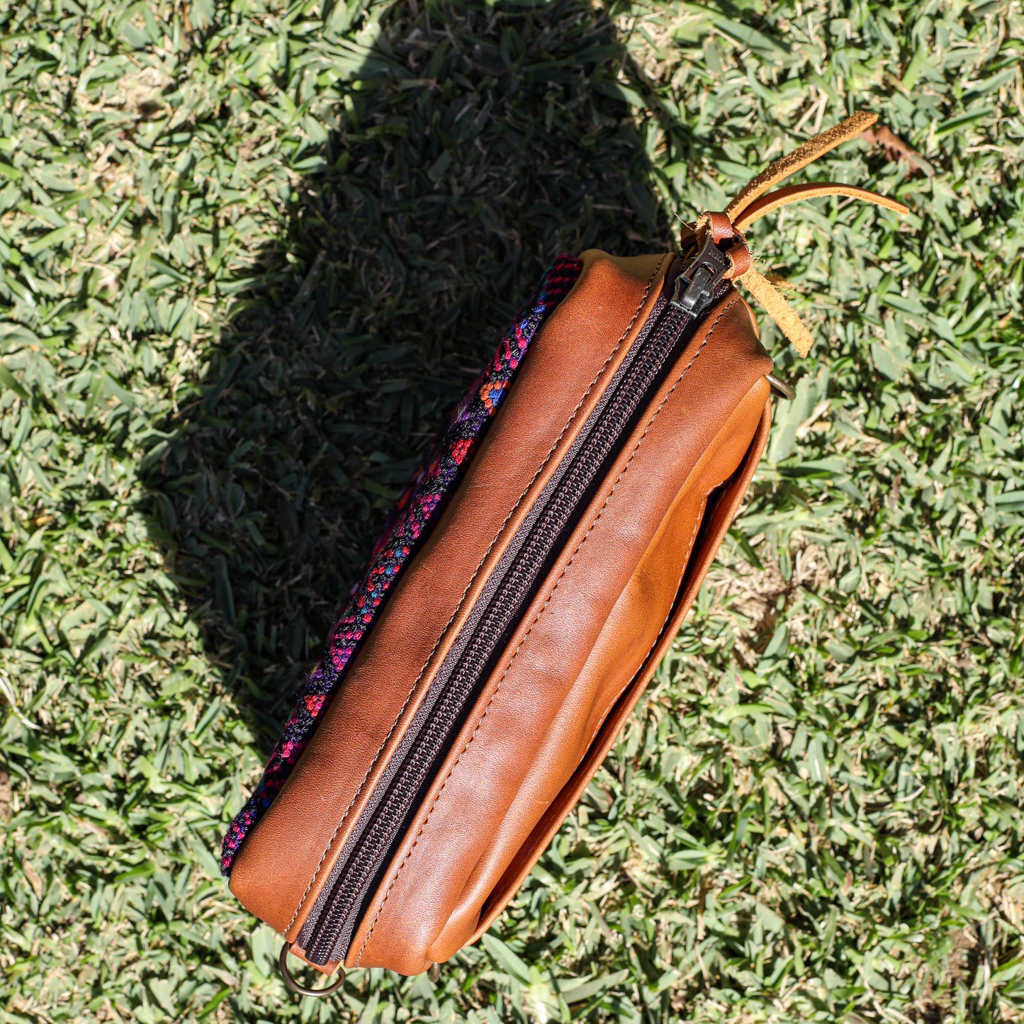 WANDER CROSSBODY SET - OOAK HUIPIL - CAFE - NO. 19623