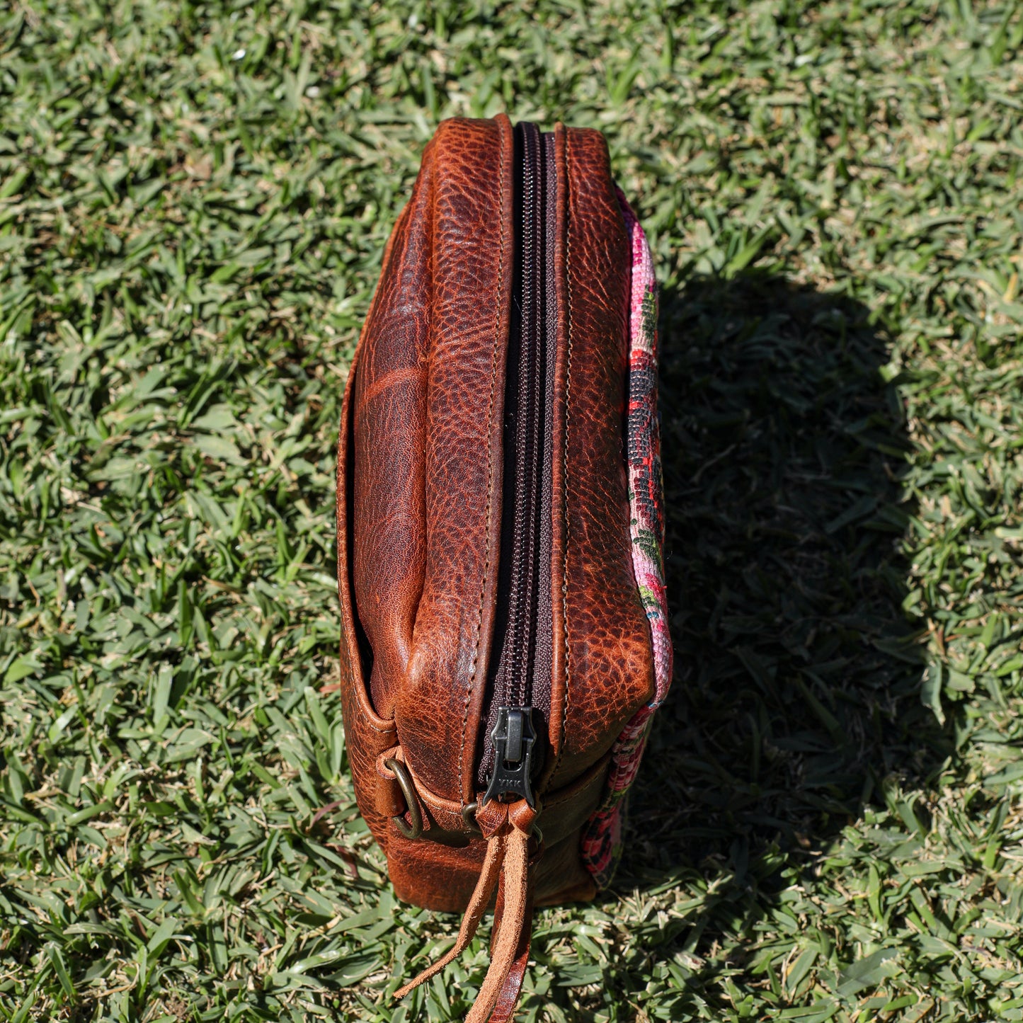WANDER CROSSBODY SET - OOAK HUIPIL - HONEY - NO. 19624