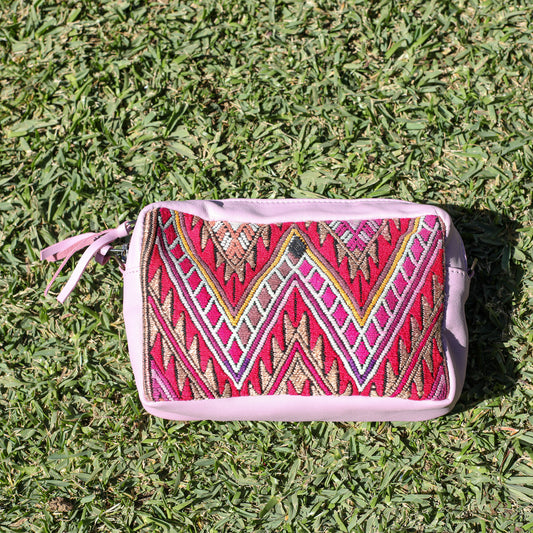 WANDER CROSSBODY SET - OOAK HUIPIL - LILAC - NO. 19620