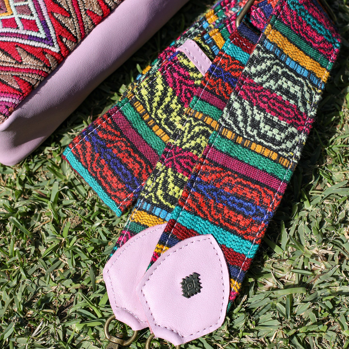 WANDER CROSSBODY SET - OOAK HUIPIL - LILAC - NO. 19620