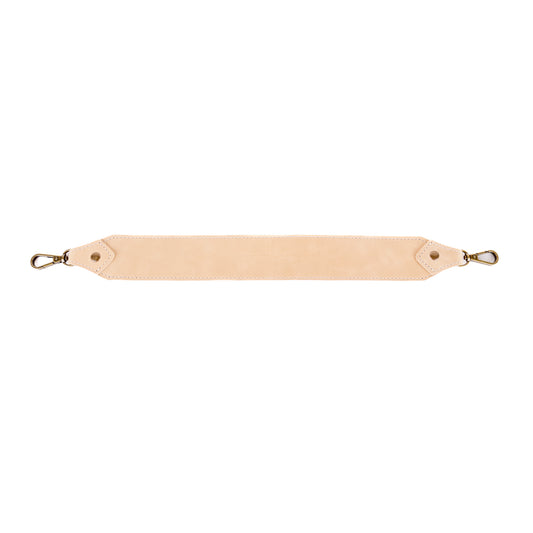 DIAMANTE SHOULDER STRAP - LATTE