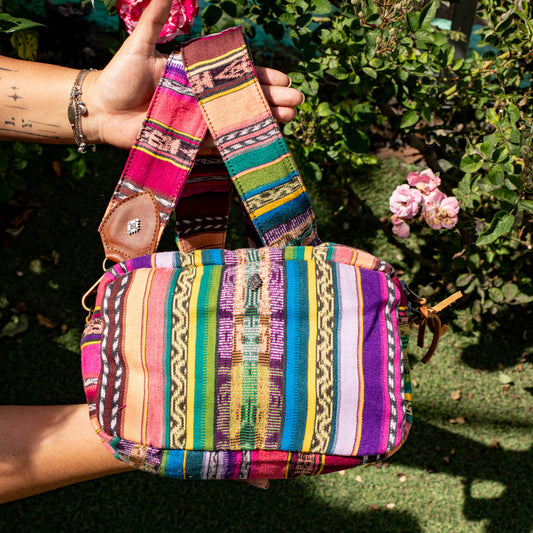 LARGE WANDER CROSSBODY BAG + STRAP SET - CORTE - CAFE - NO. 16800