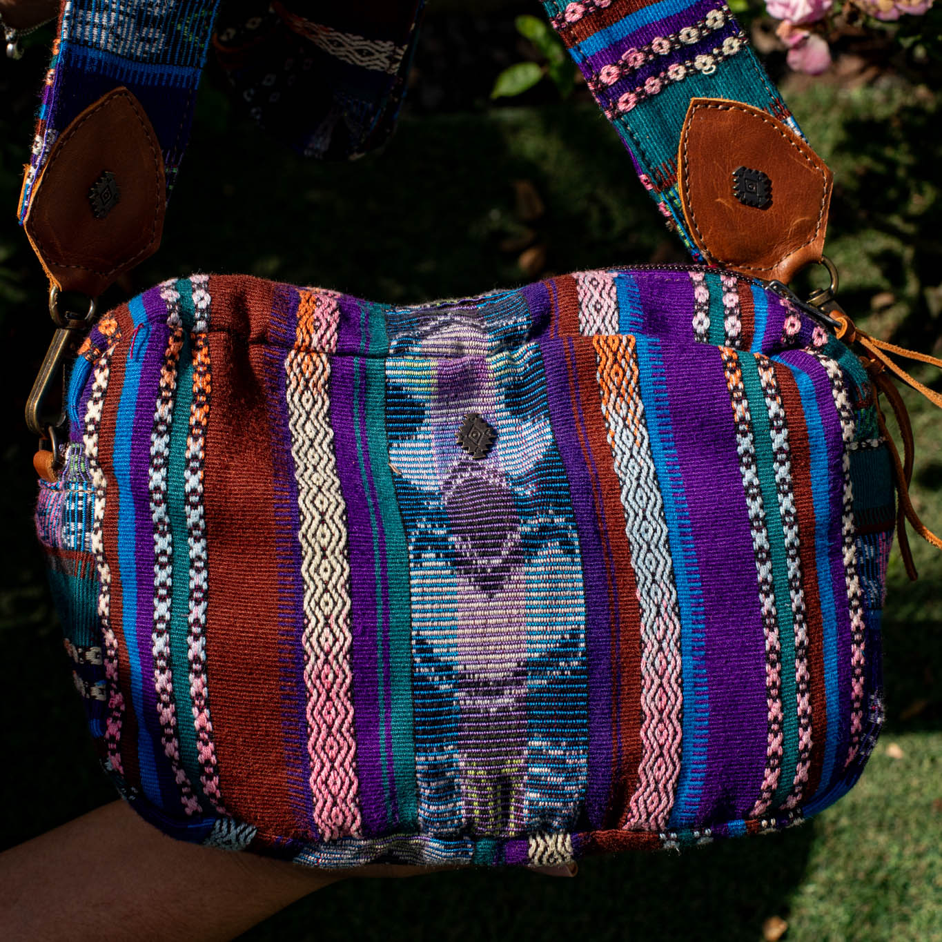LARGE WANDER CROSSBODY BAG + STRAP SET - CORTE - CAFE - NO. 16802