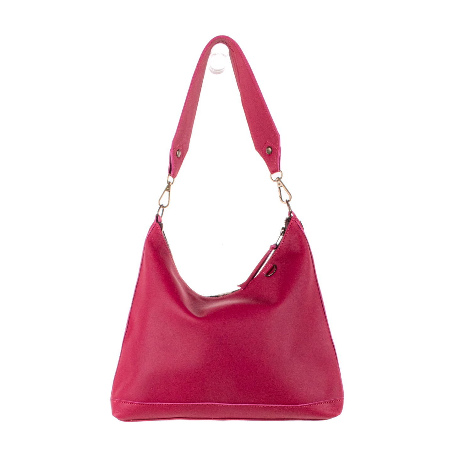 SMALL PENELOPE BAG - H&S EMBROIDERED FLORAL - MAGENTA - NO. 19865