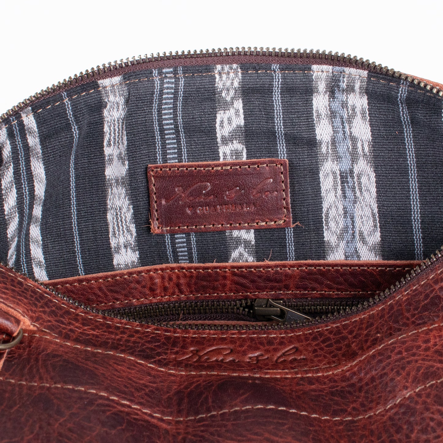 MEDIUM BEATRIZ CONVERTIBLE DAY BAG - FULL LEATHER - COPPER