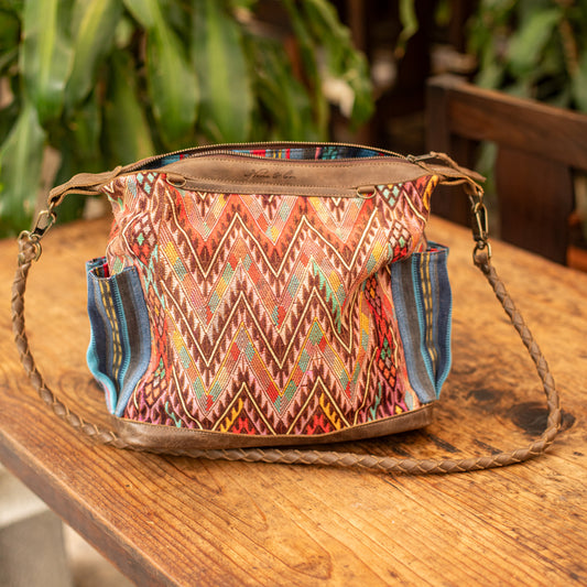 BEATRIZ MCDB + DIAMANTE STRAP - OOAK HUIPIL - FOSSIL -  NO. 17242