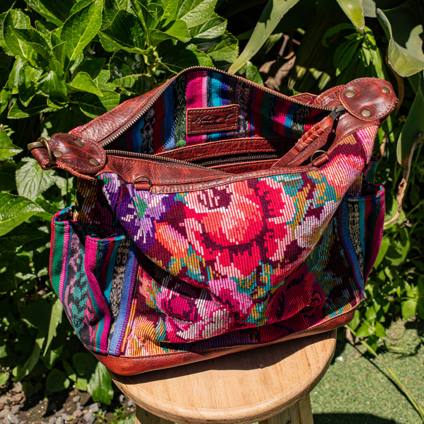 BEATRIZ MCDB + DIAMANTE STRAP - OOAK HUIPIL - COPPER -  NO. 17301