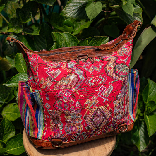 BEATRIZ MCDB + DIAMANTE STRAP - OOAK HUIPIL - HONEY -  NO. 17311