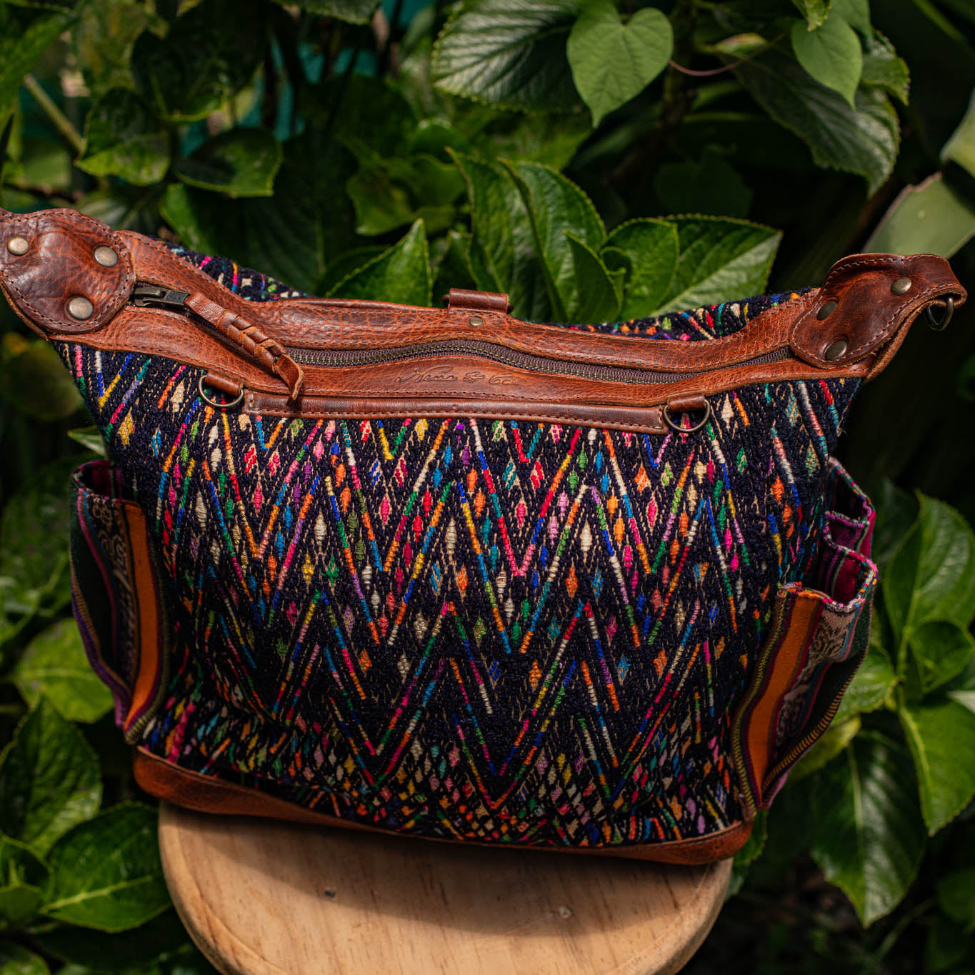 BEATRIZ MCDB + DIAMANTE STRAP - OOAK HUIPIL - HONEY -  NO. 17310