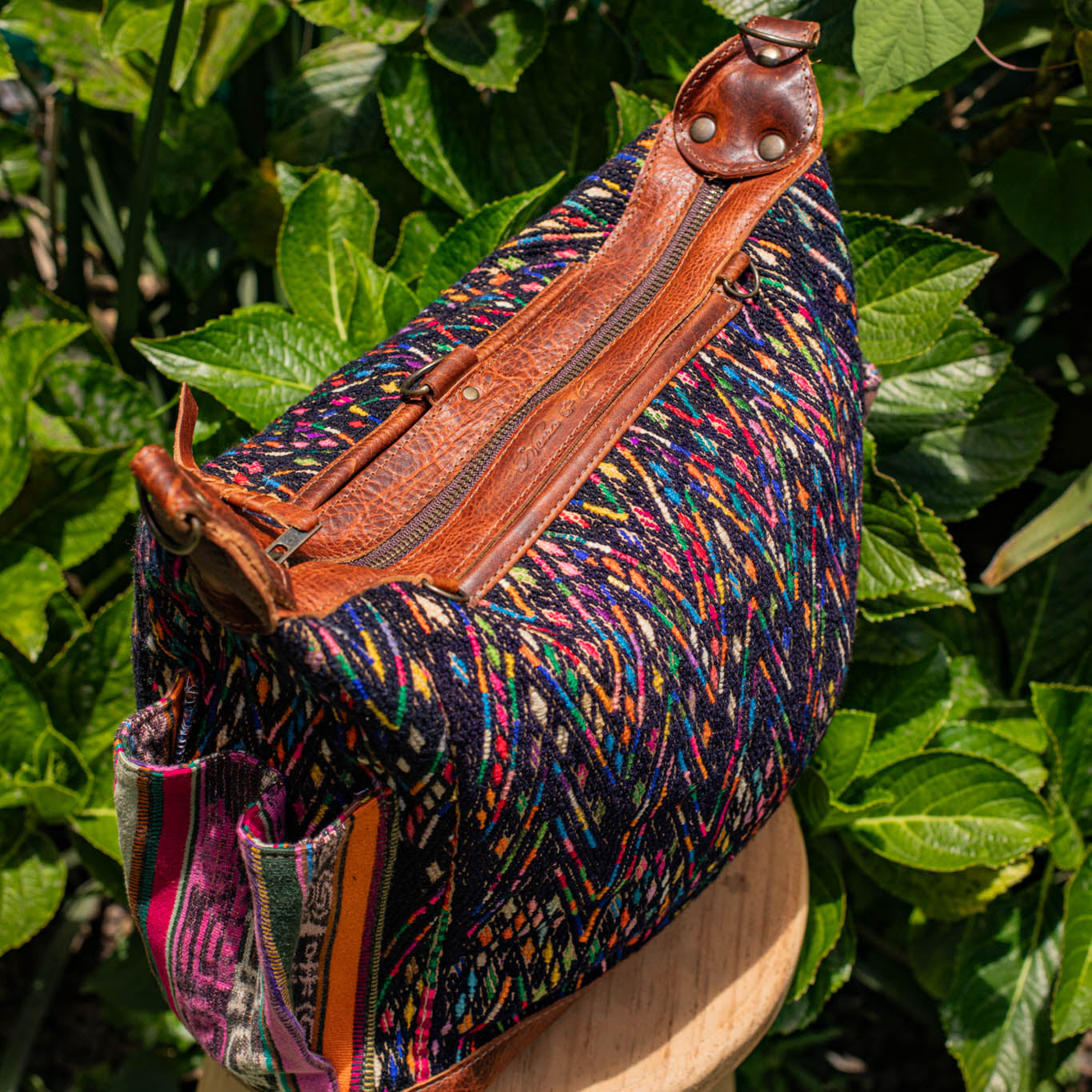 BEATRIZ MCDB + DIAMANTE STRAP - OOAK HUIPIL - HONEY -  NO. 17310