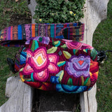 WANDER CROSSBODY SET - OOAK HUIPIL - BLACK - NO. 242967