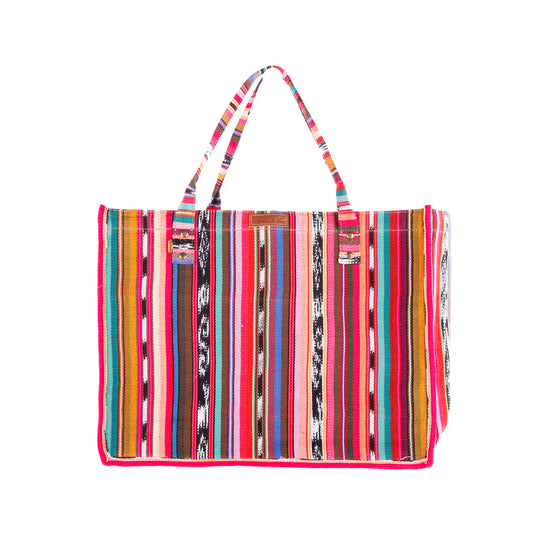 THE PERFECT TRAVEL TOTE - ARTISAN COLLECTION - JAVANA - CAFE