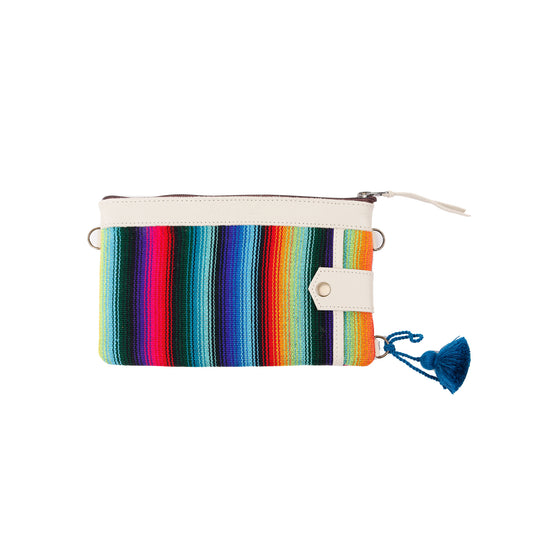 EVERYTHING CLUTCH - PRISMA - BONE LEATHER