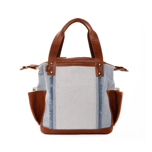 MINI OG CONVERTIBLE DAY BAG - UPCYCLED DENIM